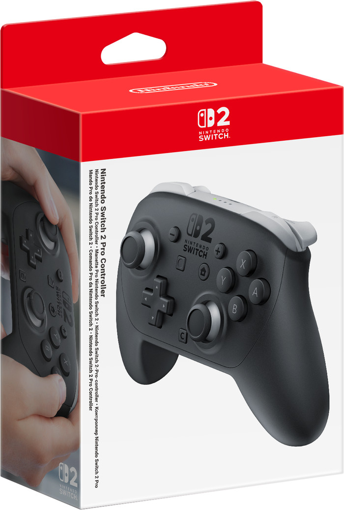 Nintendo Switch 2 Pro Controller packaging