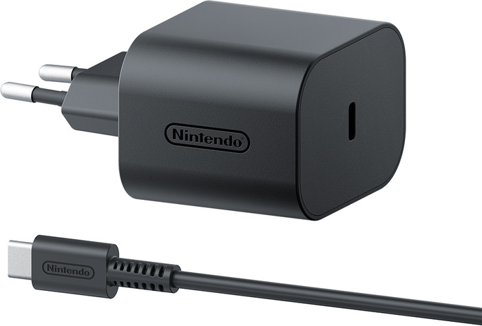 AC adapter voor Nintendo Switch 2 detail