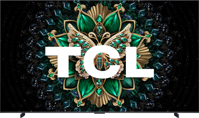 TCL 98" QD Mini-led C61K 4K (2025) + TCL Q65H voorkant