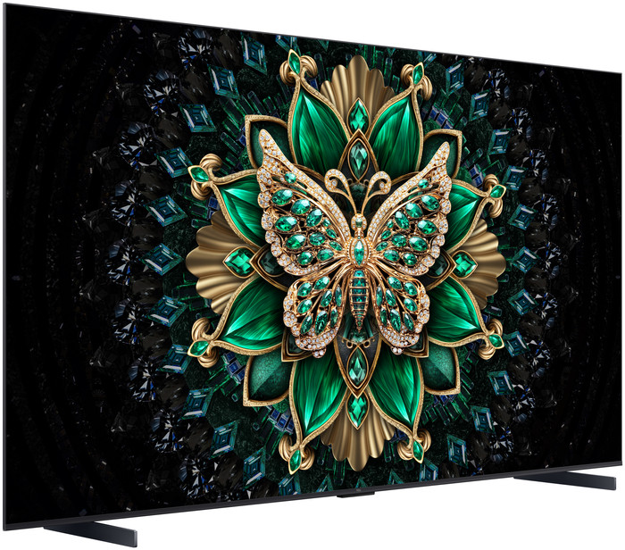 TCL 98" QD Mini-led C61K 4K (2025) + TCL Q65H voorkant