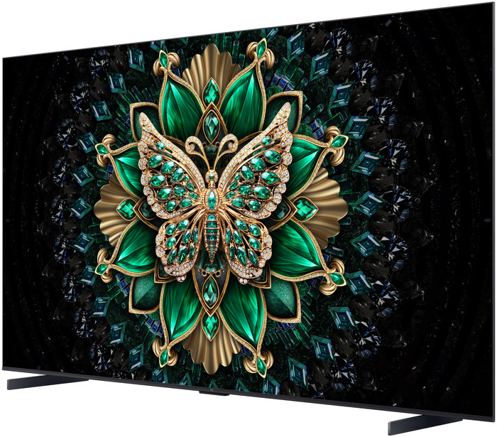 TCL 98" QD Mini-led C61K 4K (2025) + TCL Q65H voorkant