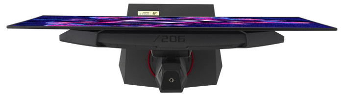 ASUS ROG Strix OLED XG27AQDMG bovenkant