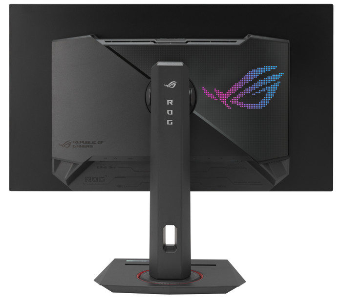 ASUS ROG Strix OLED XG27AQDMG achterkant