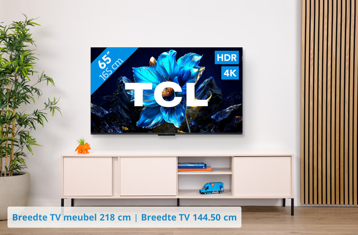 TCL 65" QLED P71K 4K (2025) visual Coolblue 1