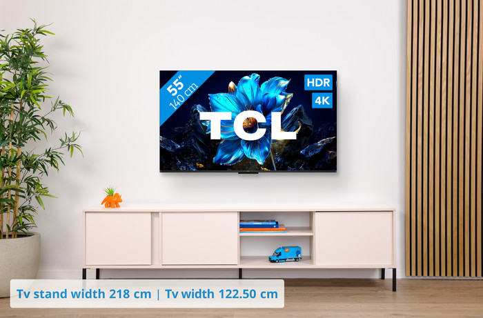 TCL 55 inches QLED P71K 4K (2025) + TCL Q65H visual Coolblue 1