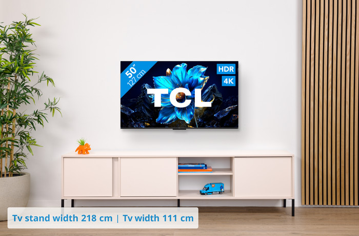 TCL 50 inches QLED P71K 4K (2025) + TCL S45H 2.0 Soundbar visual Coolblue 1