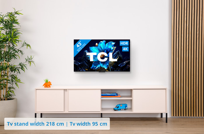 TCL 43 inches QLED P71K 4K (2025) + TCL Q65H visual Coolblue 1