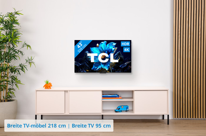TCL 43 Zoll QLED P71K 4K (2025) visuelles Coolblue 1