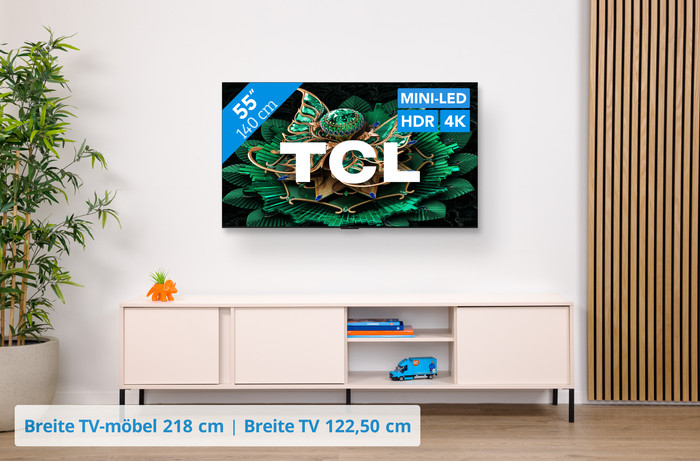 TCL 55 Zoll QD Mini-LED C71K 4K (2025) visuelles Coolblue 1