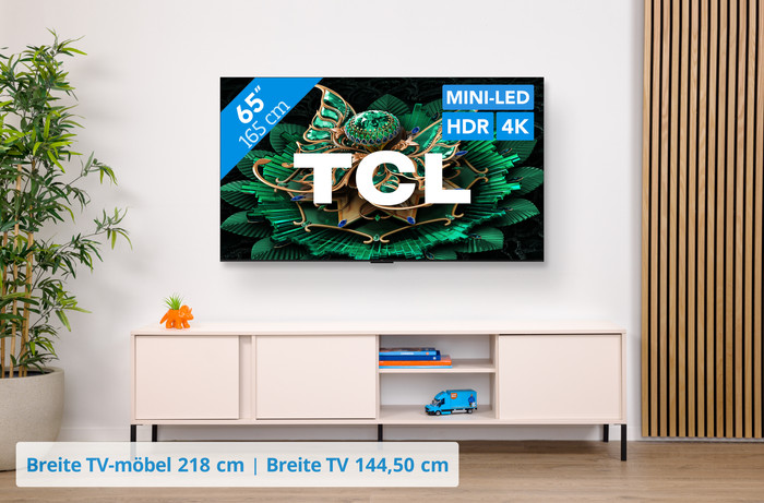 TCL 65 Zoll QD Mini-LED C71K 4K (2025) visuelles Coolblue 1