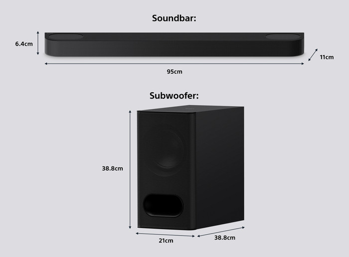 Sony Bravia Theatre Bar 6 Zwart visual leverancier