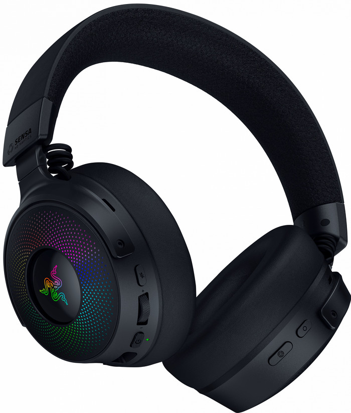 Razer Kraken V4 Pro Wireless Gaming Headset + Control Hub voorkant