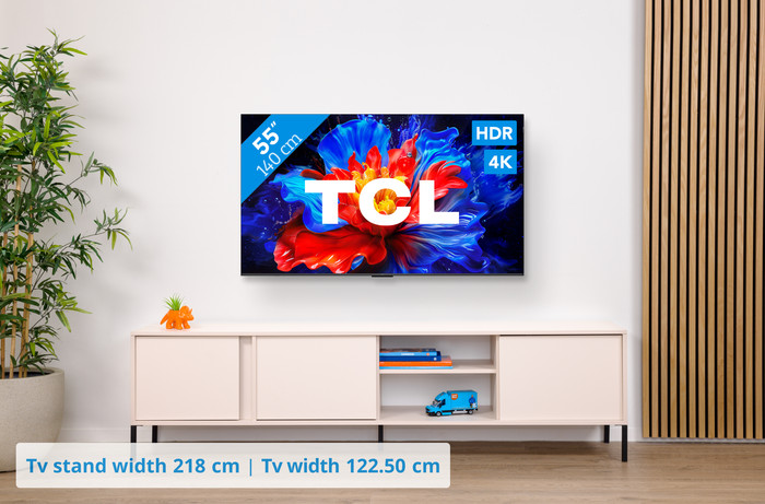 TCL 55 inches QLED P81K 4K (2025) + TCL S45H 2.0 Soundbar visual Coolblue 1
