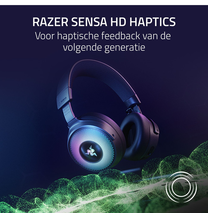 Razer Kraken V4 Pro Wireless Gaming Headset + Control Hub visual leverancier