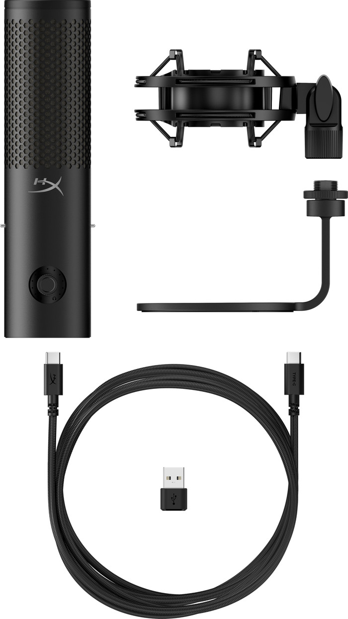 HyperX QuadCast 2 S USB microfoon Zwart accessoire