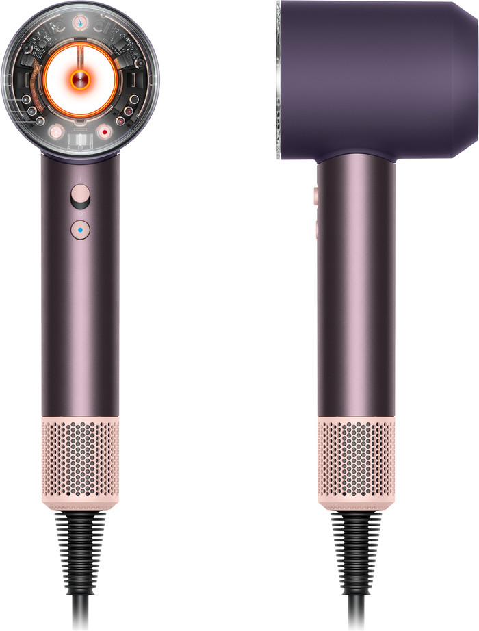 Dyson Supersonic Nural Jasper Plum linkerkant