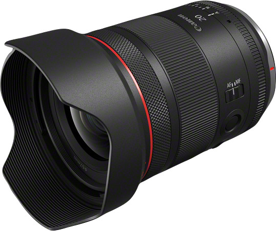 Canon RF 20mm f/1.4L VCM right side