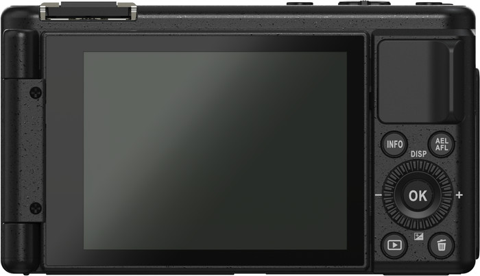 Yashica City 200 Zwart achterkant