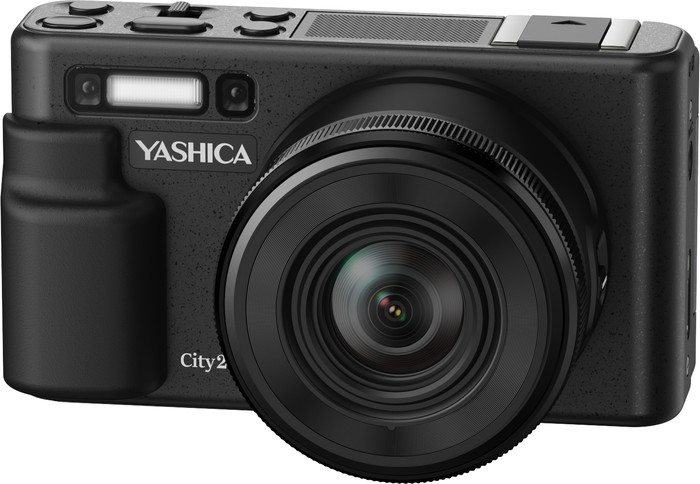 Yashica City 200 Zwart rechterkant
