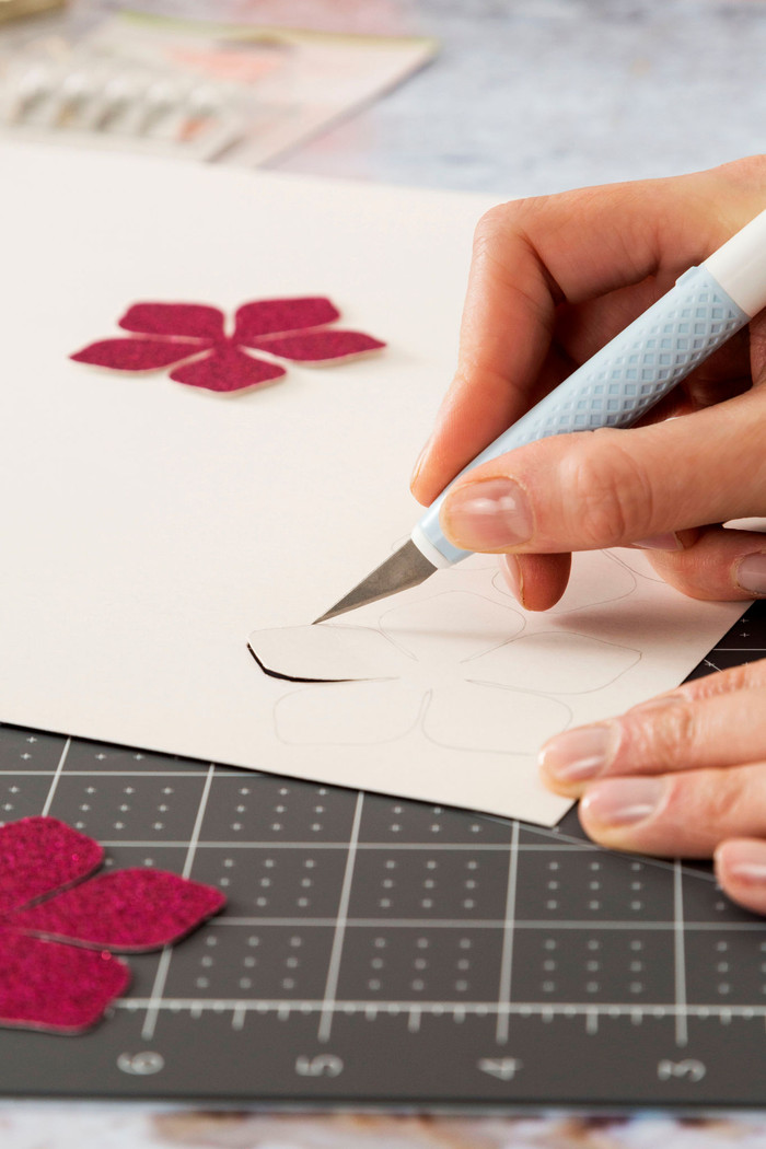 Cricut TrueControl Hobbymes product in gebruik