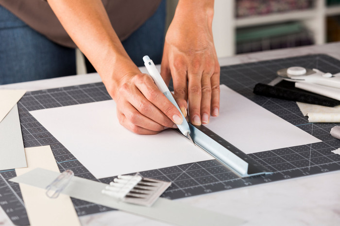 Cricut TrueControl Hobbymes product in gebruik