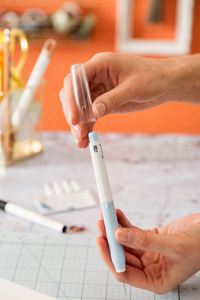 Cricut TrueControl Hobbymes product in gebruik