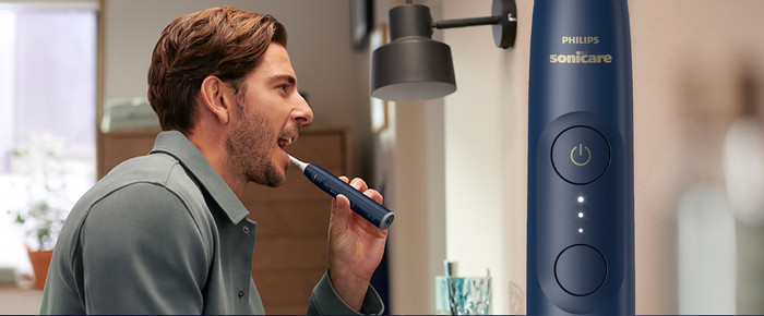 Philips Sonicare 6100 Series HX7403/05 product in gebruik