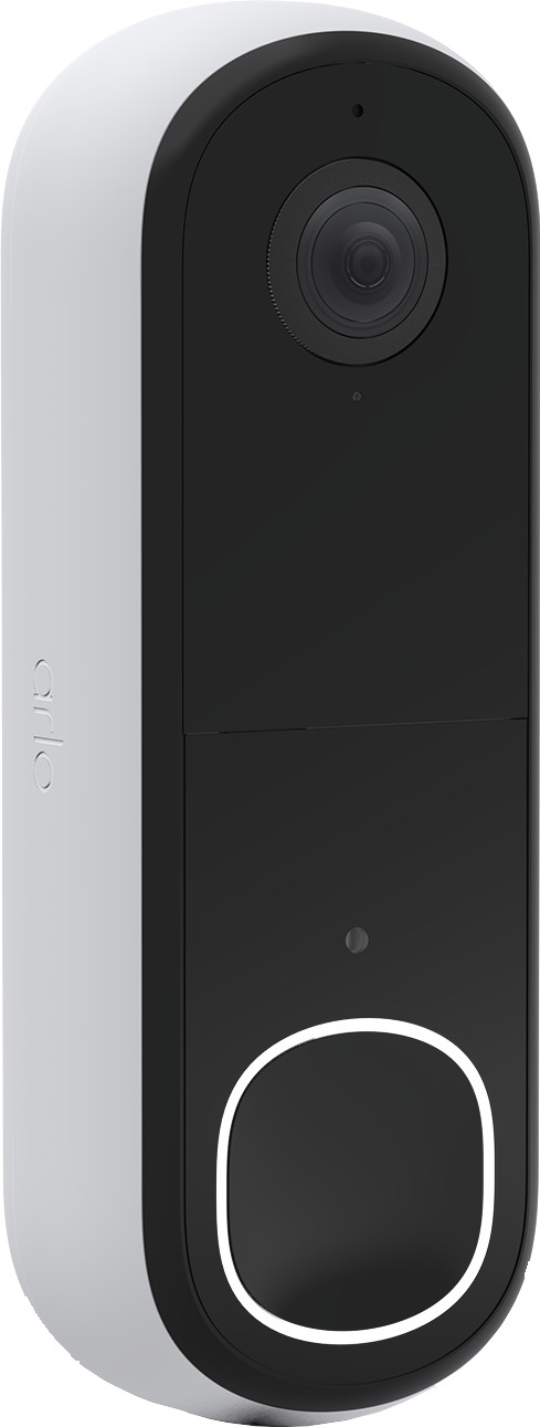 Arlo Essential 2K Outdoor Überwachungskamera + HD Wireless Video Doorbell vorne