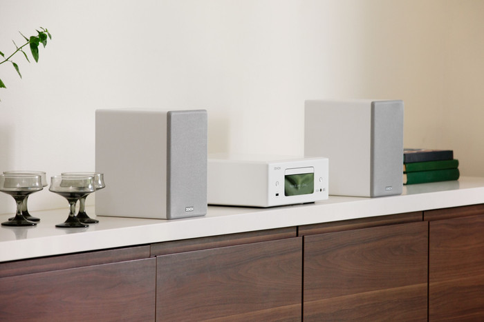 Denon Ceol N12DAB Wit product in gebruik