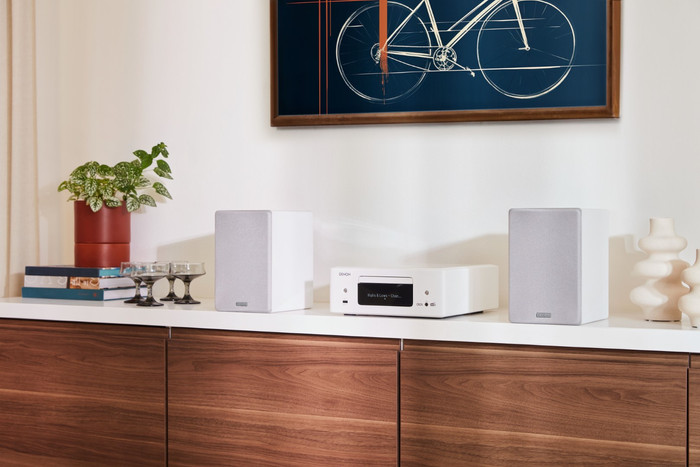 Denon Ceol N12DAB Wit product in gebruik
