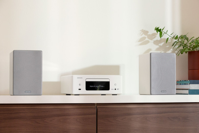 Denon Ceol N12DAB Wit product in gebruik