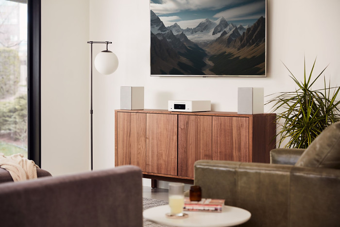 Denon Ceol N12DAB Wit product in gebruik