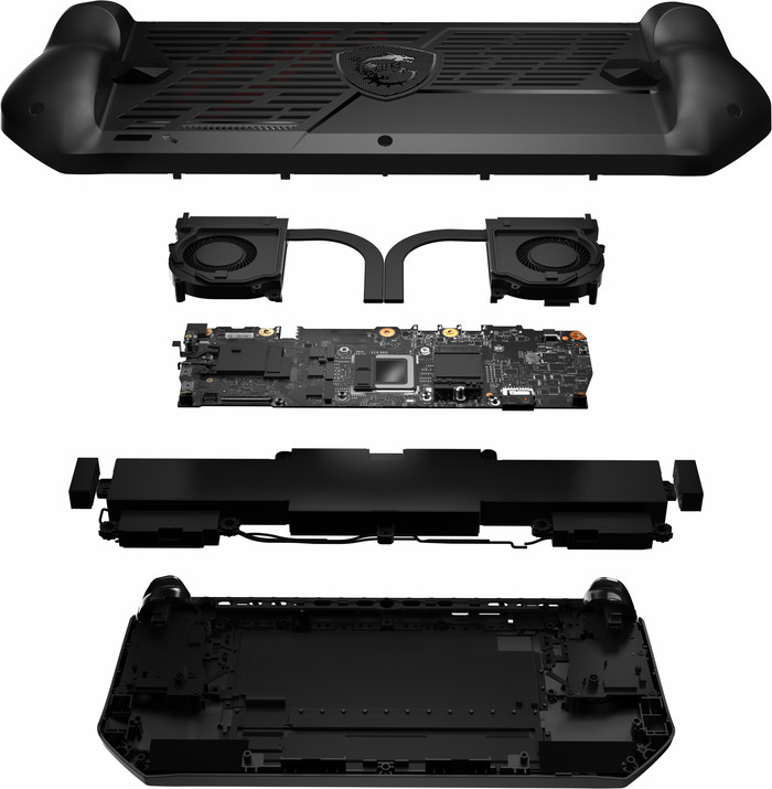 MSI Claw 7 AI+ A2VM-008NL visuel fournisseur