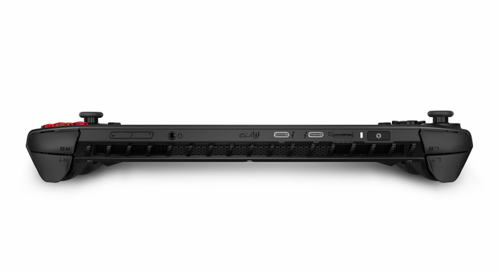 MSI Claw 7 AI+ A2VM-008NL dessus