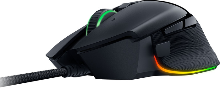 Razer Basilisk V3 35K Gaming Muis linkerkant