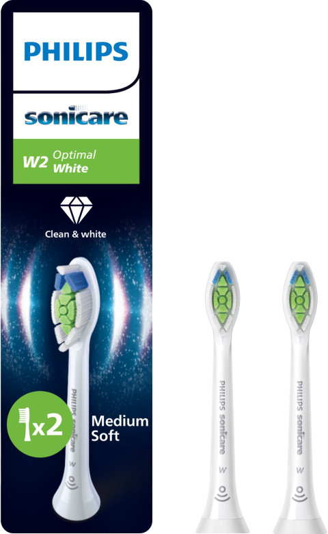 Philips Sonicare Optimal White HX6062/87 Wit (2 stuks) Main Image