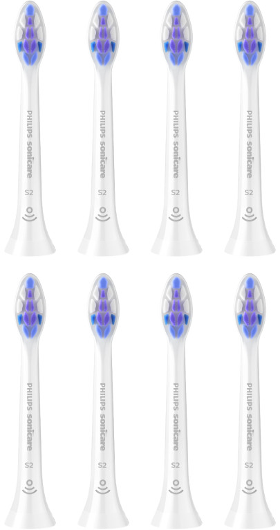 Philips Sonicare Sensitive HX6058/87 Weiß (8 Stück) vorne