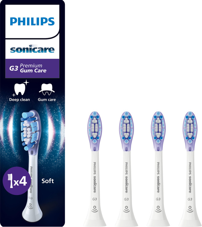 Philips Sonicare Premium Gum Care HX9054/87 Weiß (4 Stück) Main Image