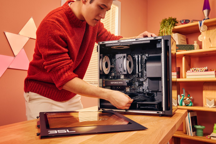 HP OMEN 45L GT22-3990nd product in gebruik
