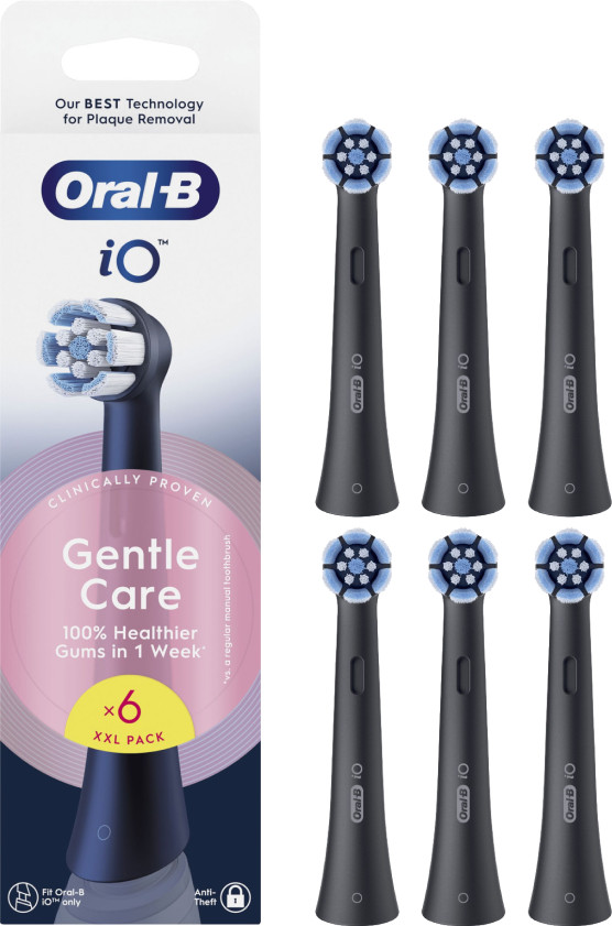 Oral-B iO Gentle Care Black (6 units) Main Image