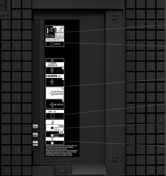Sony Bravia 3 55" 4K Led (2025) detail