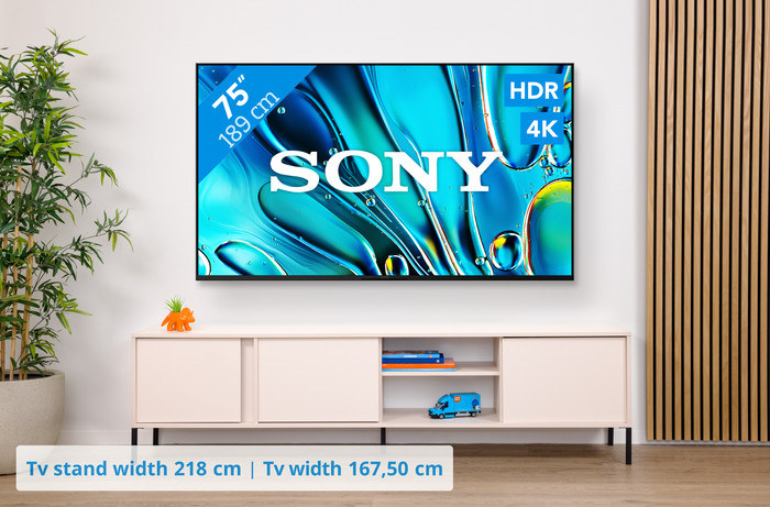 Sony BRAVIA 3 75 inches 4K LED (2025) + Sony HT-S2000 Black visual Coolblue 1