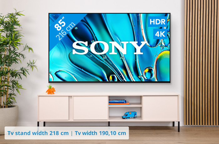 Sony BRAVIA 3 85 inches 4K LED (2025) + Sony BRAVIA Theatre Bar 6 Black visual Coolblue 1