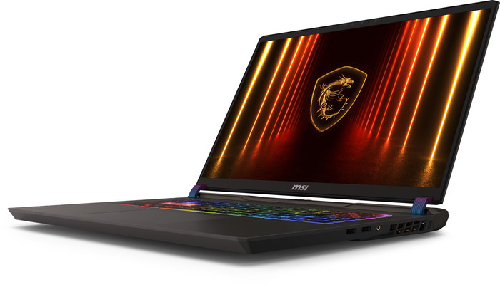 MSI Vector 17 HX AI A2XWJG-059BE right side