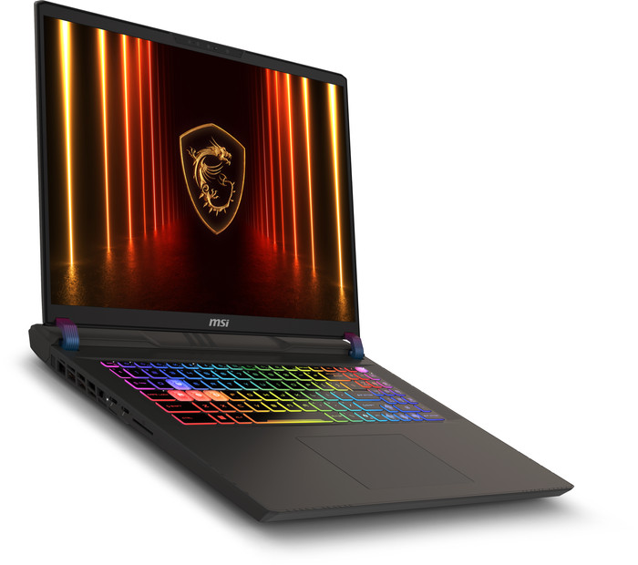 MSI Vector 17 HX AI A2XWJG-059BE left side