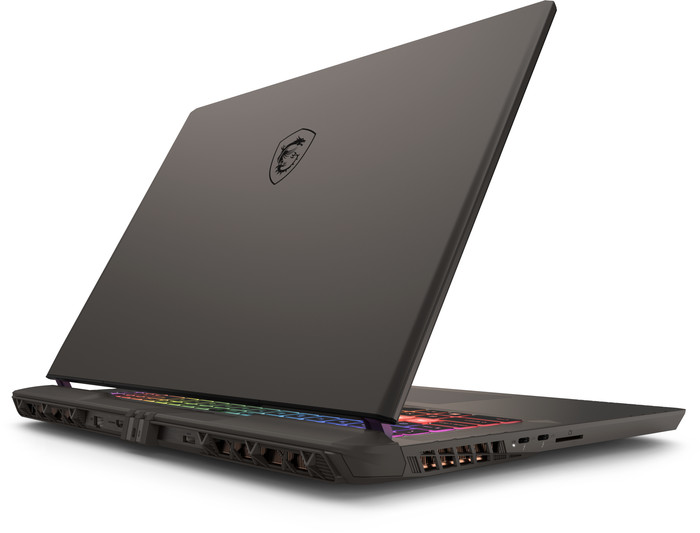 MSI Vector 17 HX AI A2XWJG-059BE back