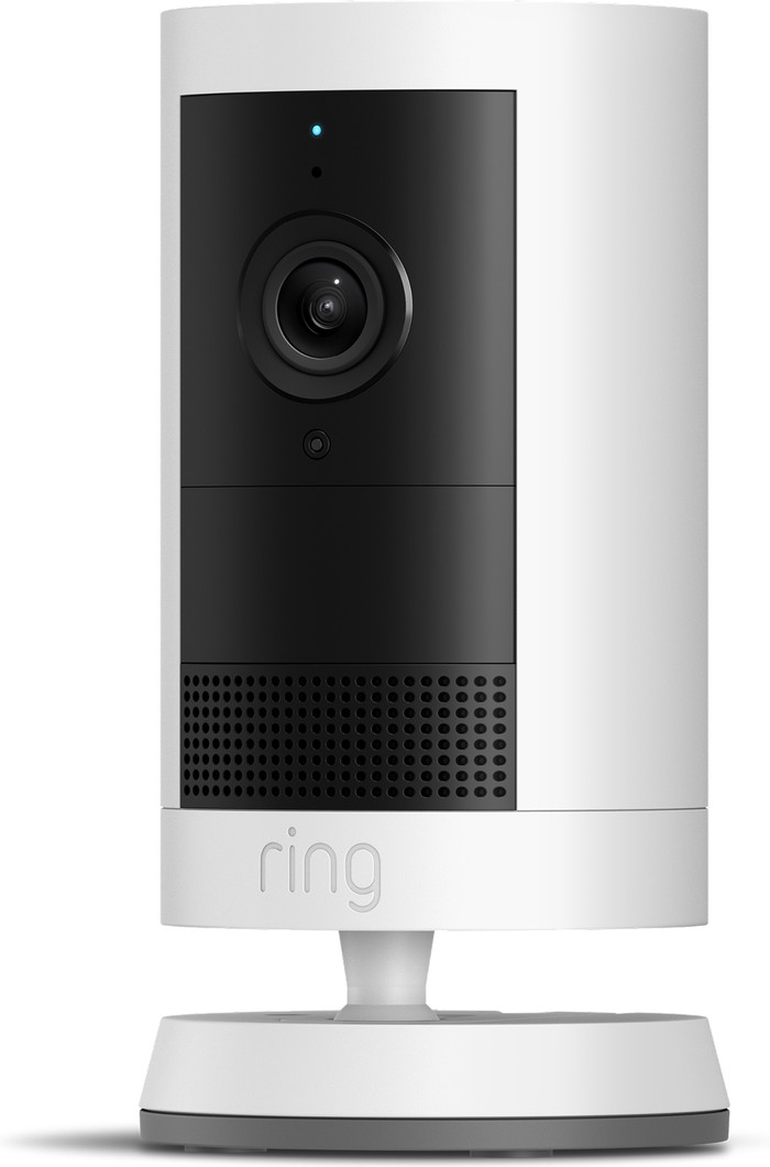 Ring Outdoor Cam Plus Battery Wit rechterkant