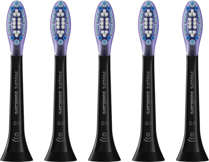 Philips Sonicare Premium Gum Care HX9055/88 Zwart (5 stuks) rechterkant