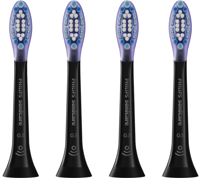 Philips Sonicare Premium Gum Care HX9054/88 Zwart (4 stuks) rechterkant