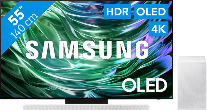 Samsung OLED 4K 55S90D (2024) + Samsung HW-S701D Wit (2024) Main Image